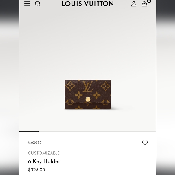 BRAND New in BOX Authentic Louis Vuitton 6 Key Holder - Picture 14 of 14